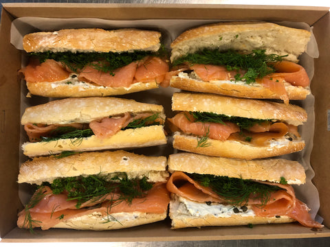 Gerookte zalm roomkaas
