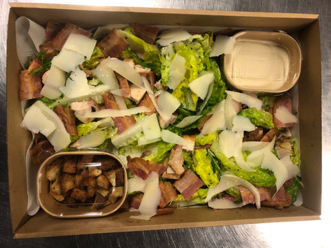 Klassieke Ceasar Salade Schaal