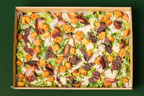 Klassieke Ceasar salade Schaal