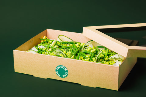 Groene gestoomde groenten To Share