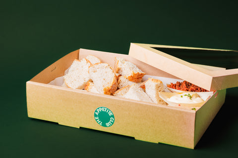 Brood met huisgemaakte dips